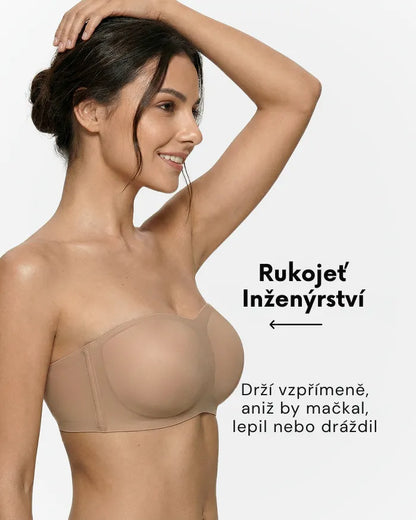 BareSculpt™ Neviditelná Podprsenka bez Ramínek