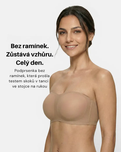 BareSculpt™ Neviditelná Podprsenka bez Ramínek