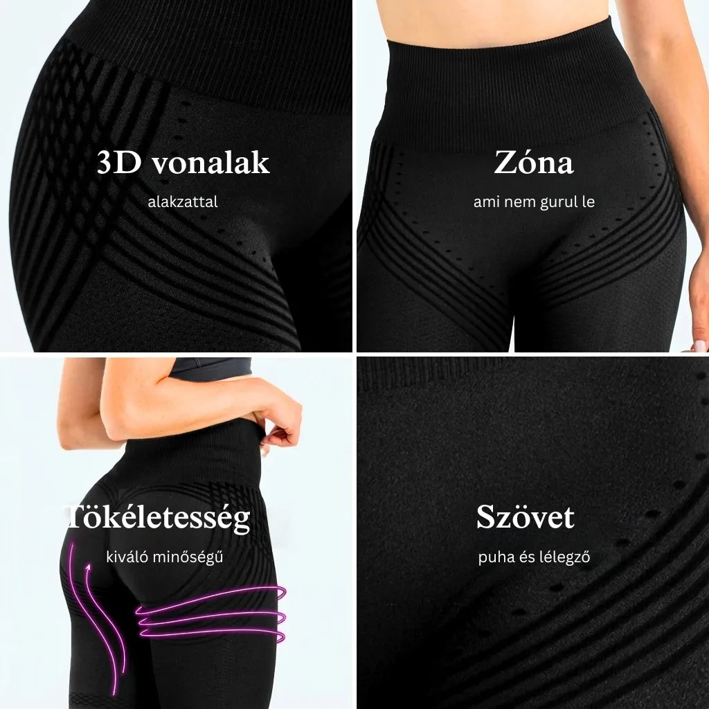 Lana - Push-up leggings (HG)