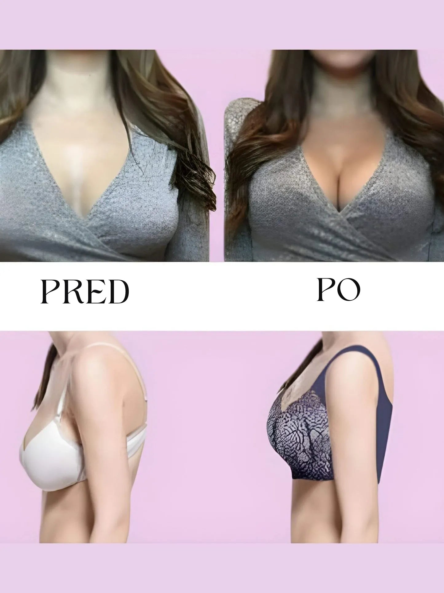 Nina – Udoben Push-Up Nedrček Brez Žic SN